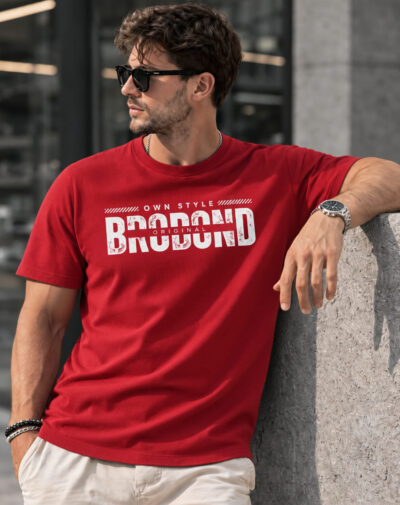 Camiseta  DTF Own Style Vermelha